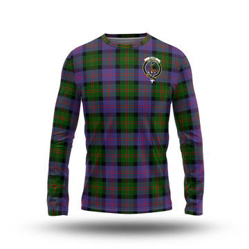 Blair Modern Tartan Long Sleeve T-Shirt with Family Crest