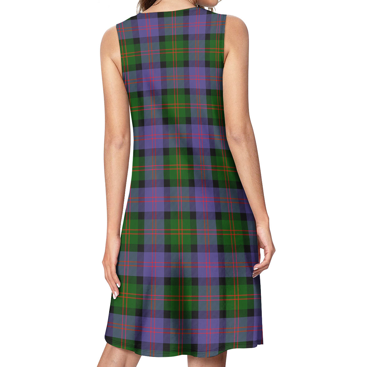 Blair Modern Tartan Womens Casual Dresses - Tartanvibesclothing