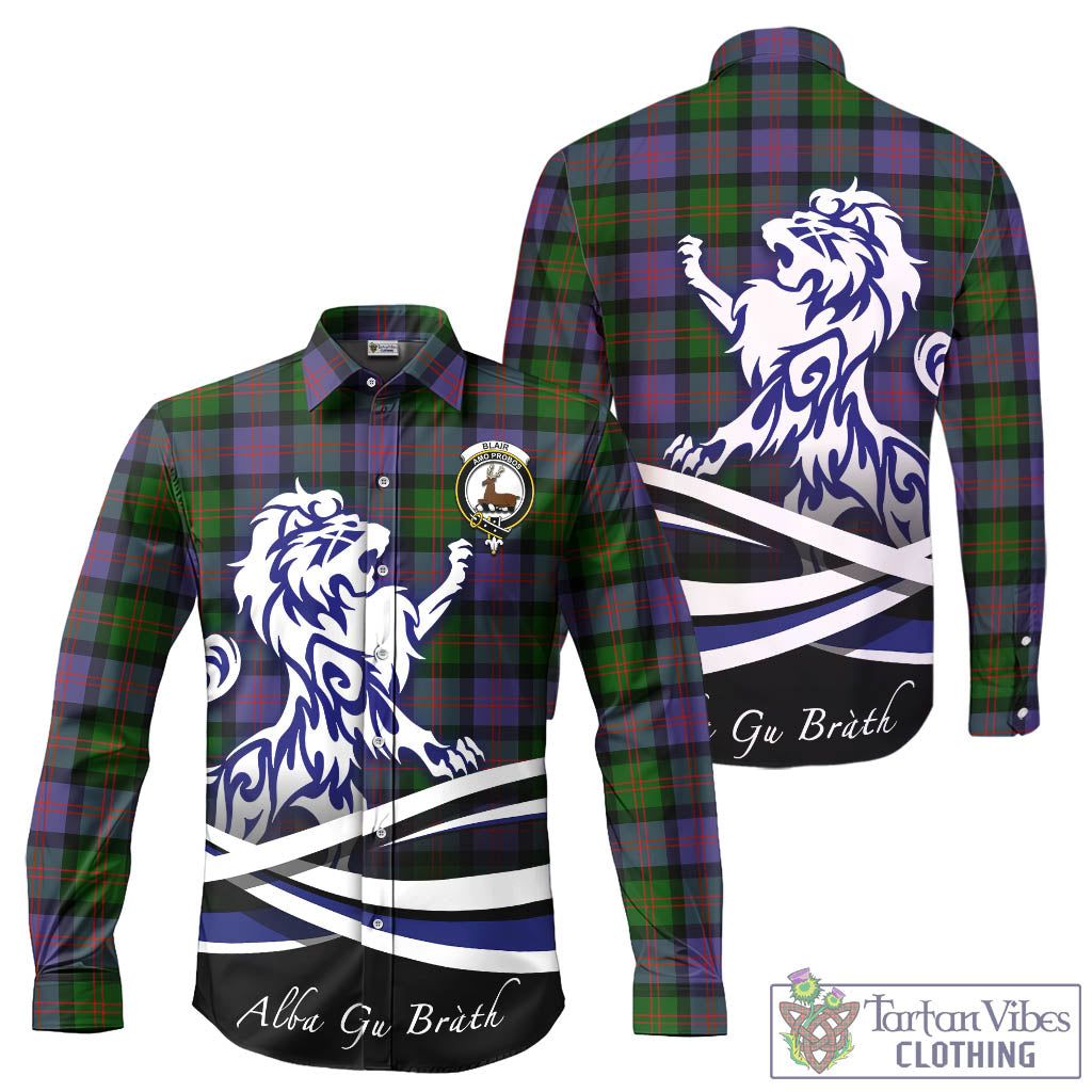 blair-modern-tartan-long-sleeve-button-up-shirt-with-alba-gu-brath-regal-lion-emblem