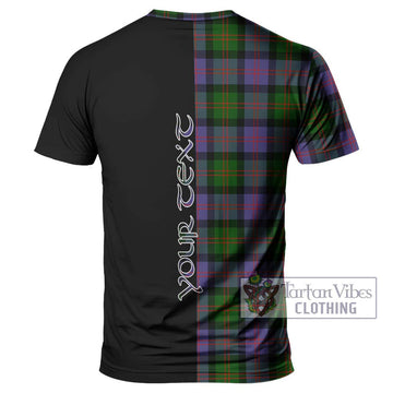 Blair Modern Tartan T-Shirt with Family Crest and Half Of Me Style