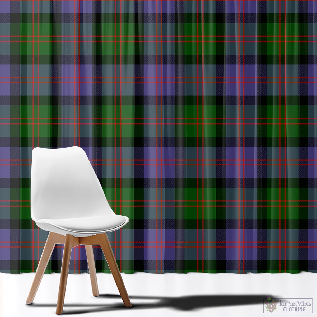 Blair Modern Tartan Window Curtain