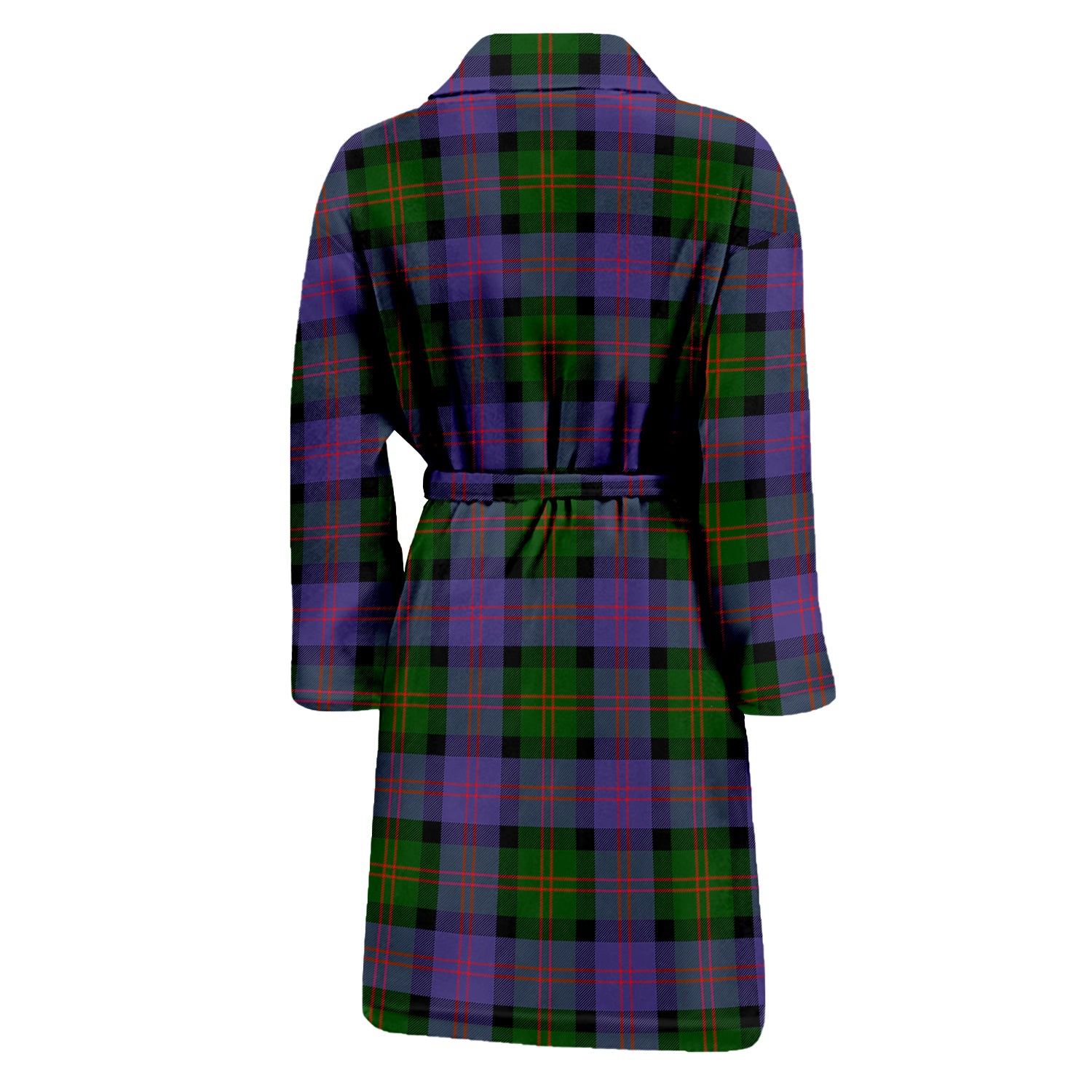 Blair Modern Tartan Bathrobe with Family Crest - Tartan Vibes Clothing