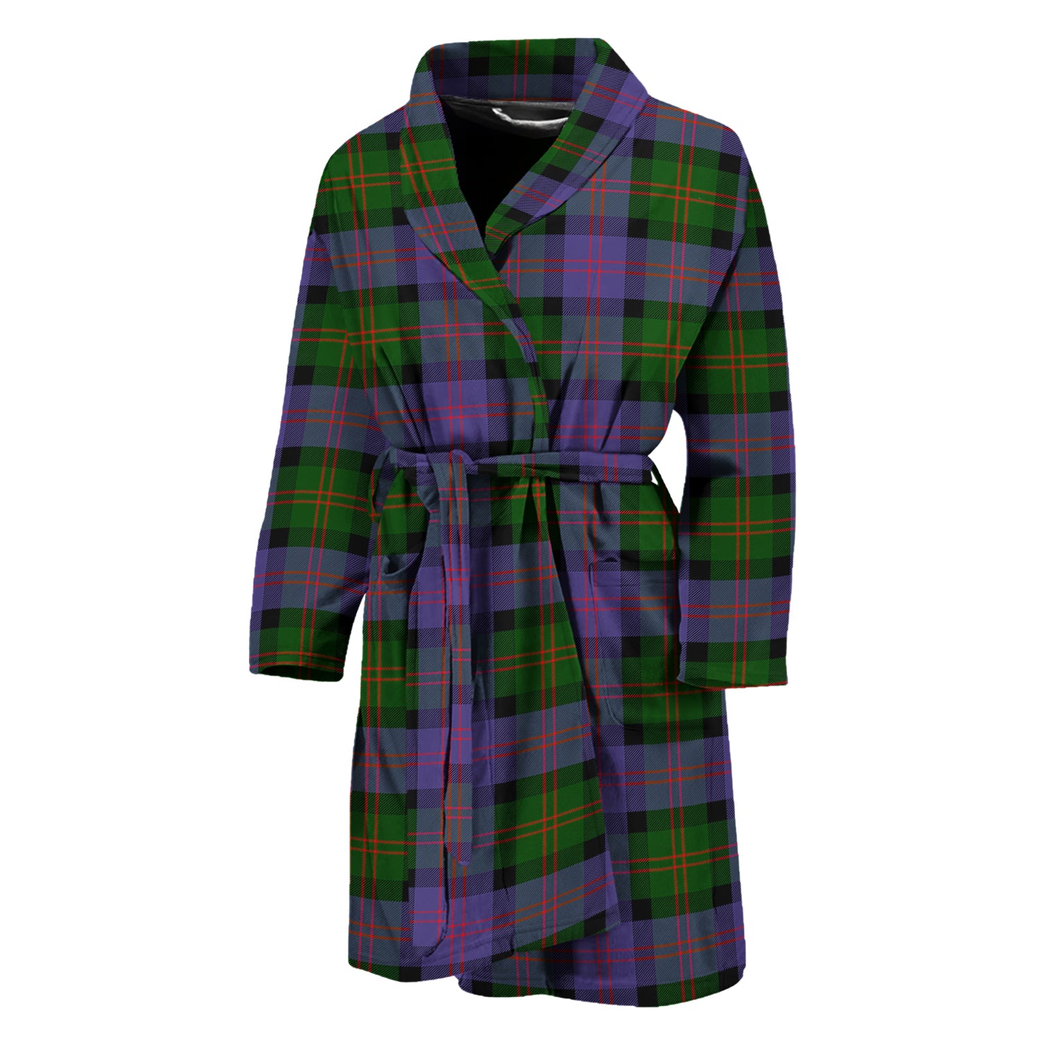 Blair Modern Tartan Bathrobe - Tartan Vibes Clothing