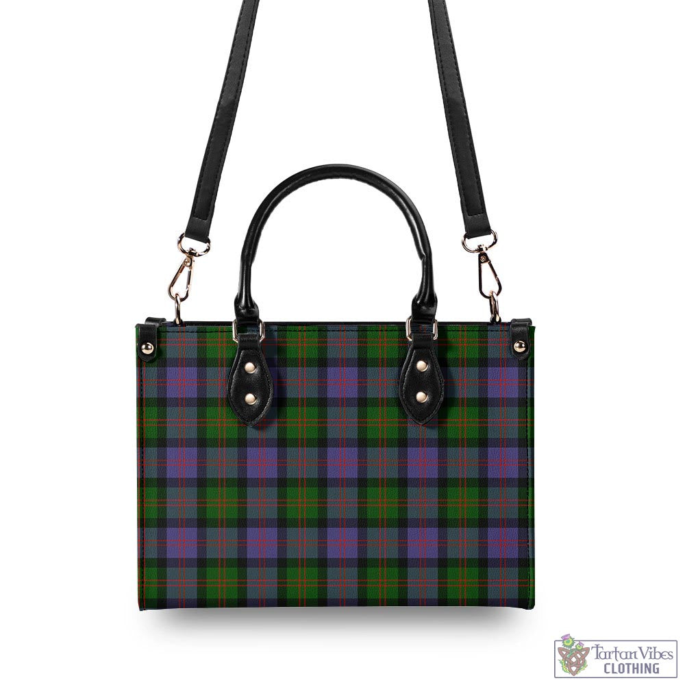 Tartan Vibes Clothing Blair Modern Tartan Luxury Leather Handbags