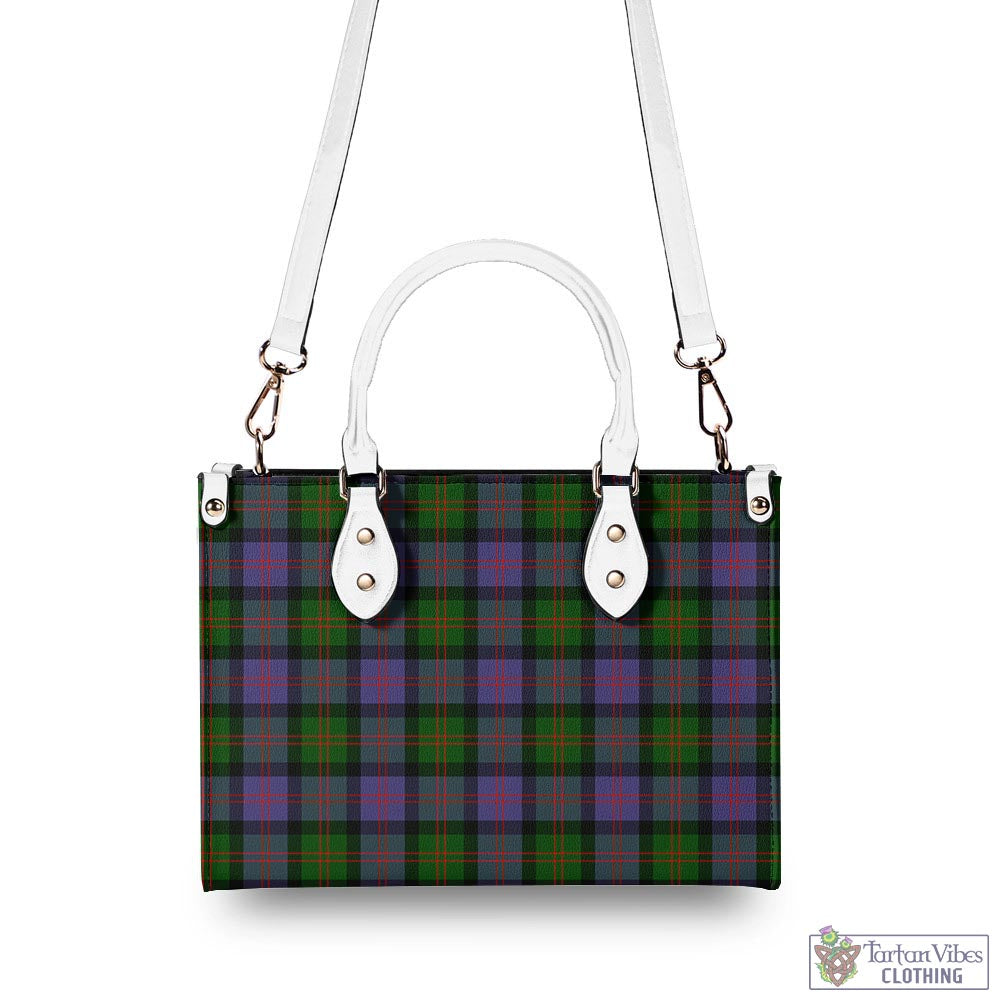 Tartan Vibes Clothing Blair Modern Tartan Luxury Leather Handbags