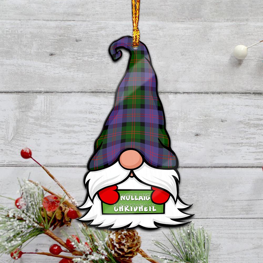 Blair Modern Gnome Christmas Ornament with His Tartan Christmas Hat - Tartan Vibes Clothing