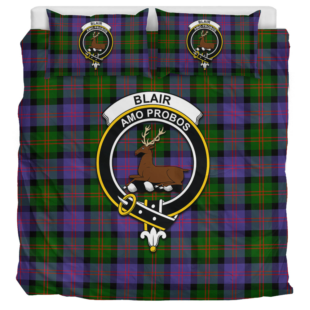 Blair Modern Tartan Bedding Set with Family Crest UK Bedding Set UK Super King 104*94 inch - Tartan Vibes Clothing