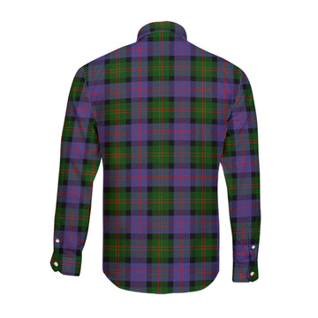 Blair Modern Tartan Long Sleeve Button Up Shirt with Family Crest