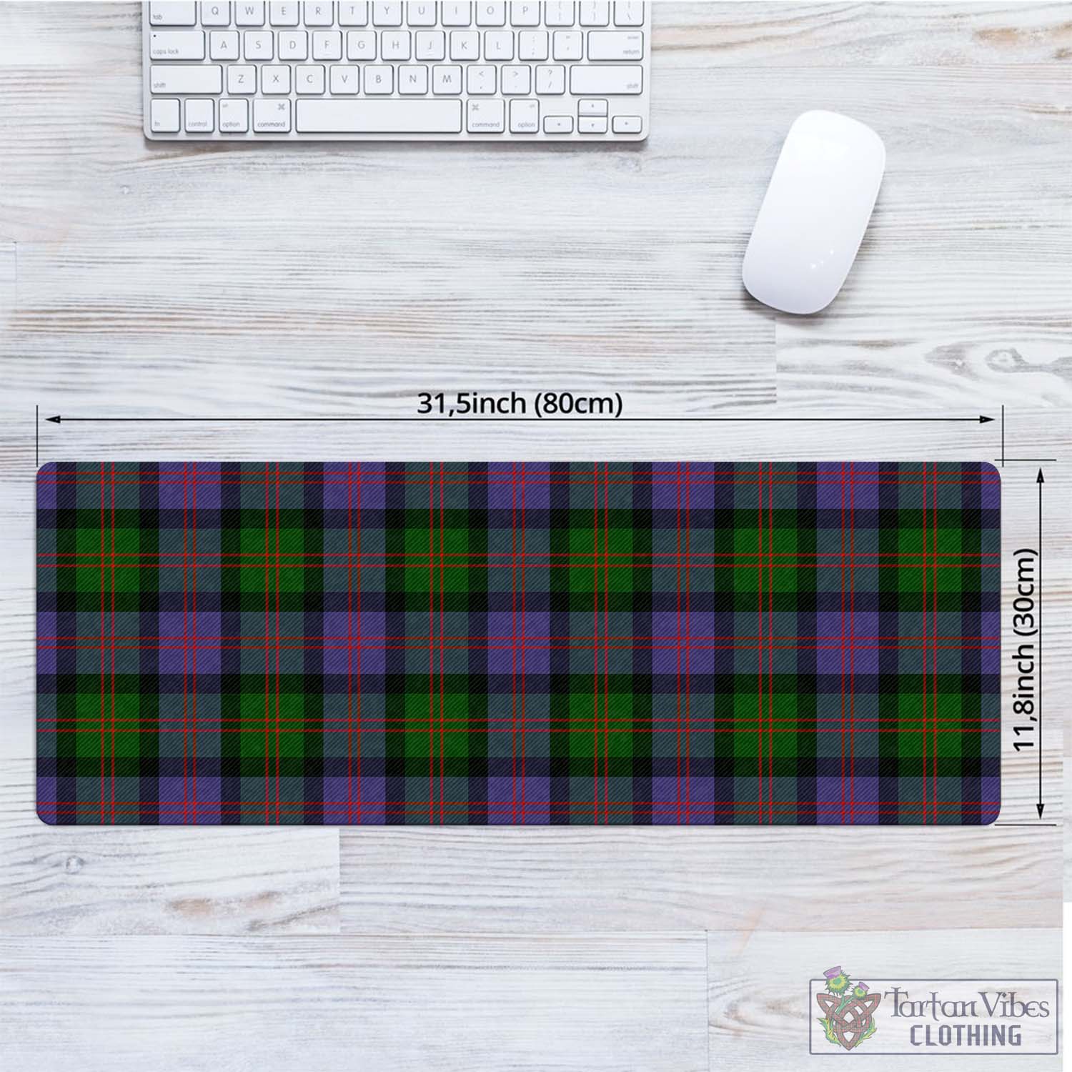 Tartan Vibes Clothing Blair Modern Tartan Mouse Pad