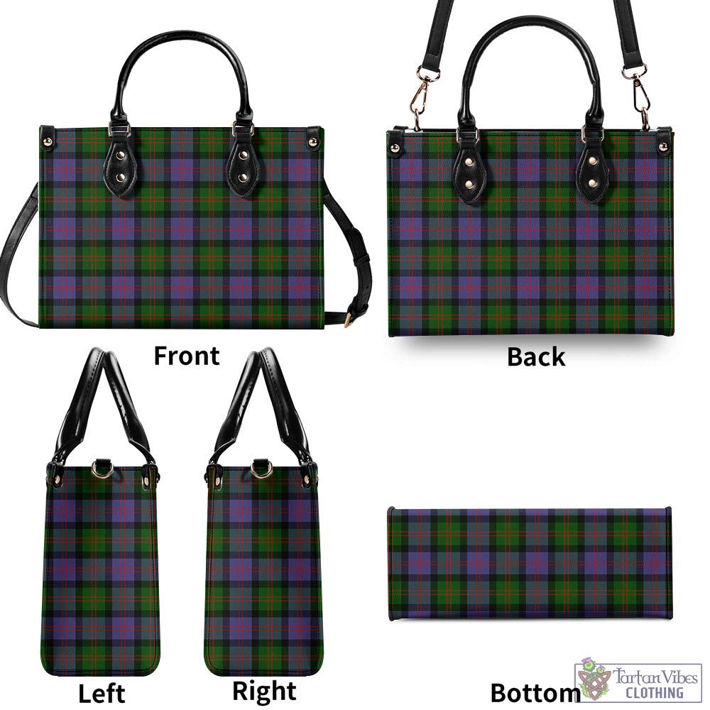 Tartan Vibes Clothing Blair Modern Tartan Luxury Leather Handbags