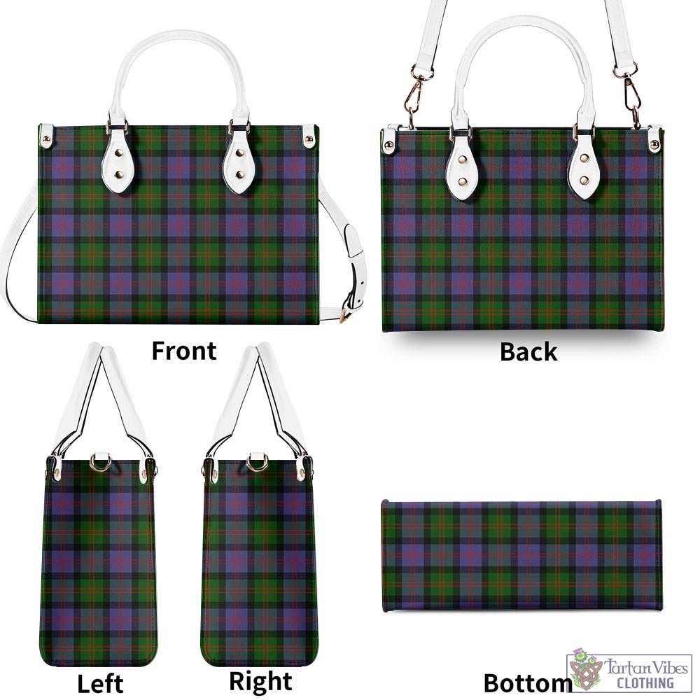 Tartan Vibes Clothing Blair Modern Tartan Luxury Leather Handbags