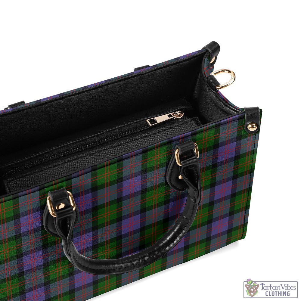 Tartan Vibes Clothing Blair Modern Tartan Luxury Leather Handbags