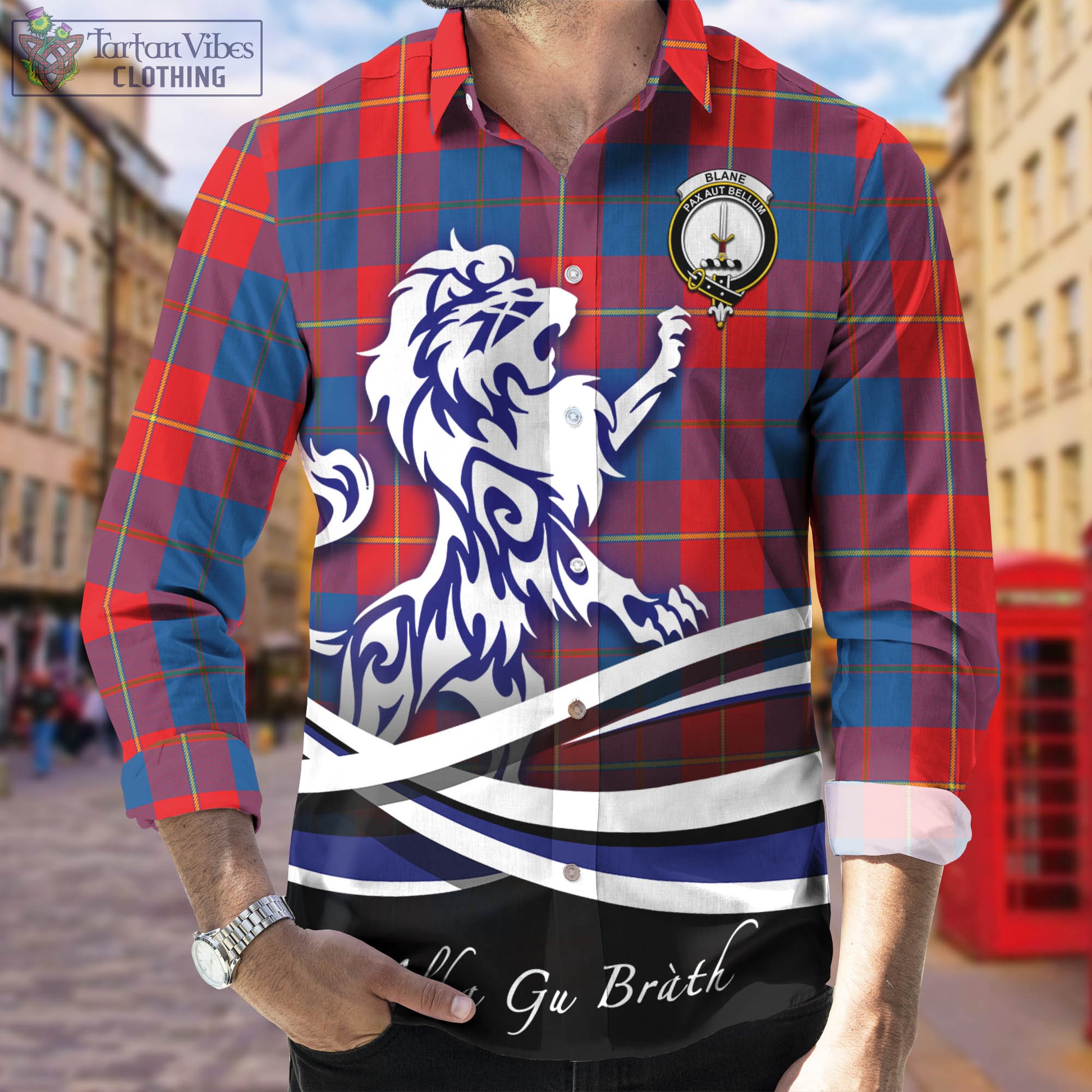 blane-tartan-long-sleeve-button-up-shirt-with-alba-gu-brath-regal-lion-emblem