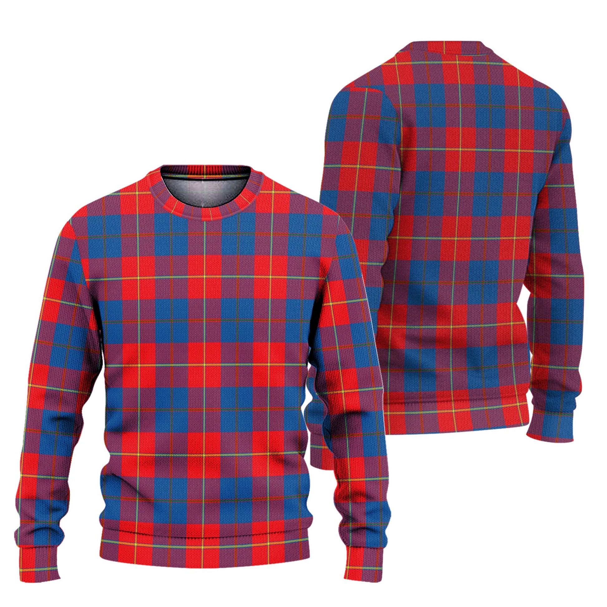 Blane Tartan Knitted Sweater Unisex - Tartanvibesclothing