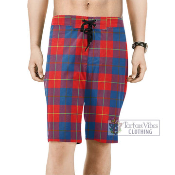 Blane Tartan Men's Board Shorts