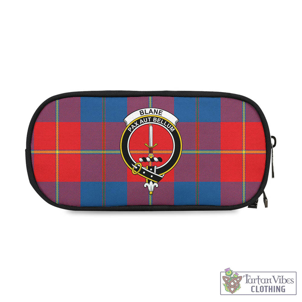 Tartan Vibes Clothing Blane Tartan Pen and Pencil Case with Family Crest