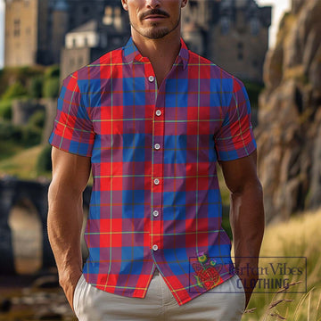 Blane Tartan Cotton Hawaiian Shirt