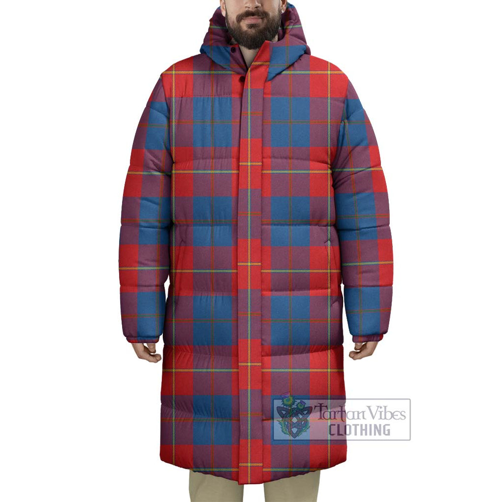 Tartan Vibes Clothing Blane Tartan Long Down Jacket