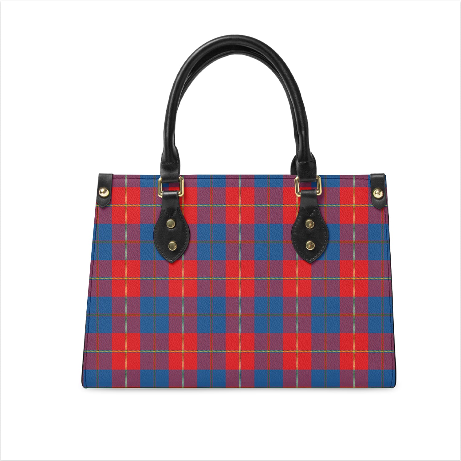 Blane Tartan Leather Bag One Size 29*11*20 cm - Tartanvibesclothing