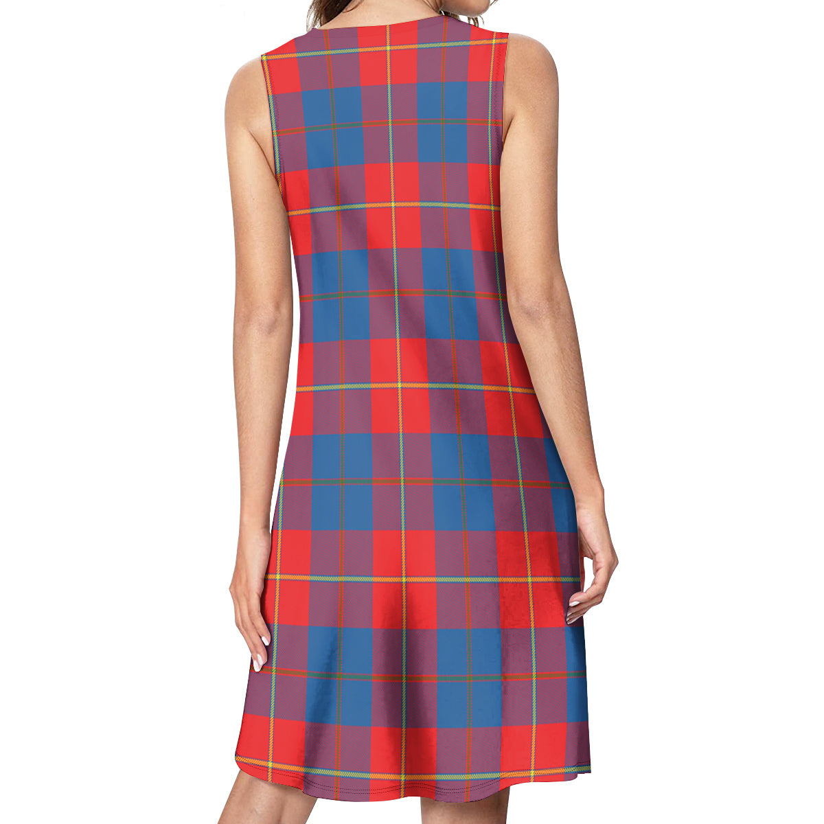 Blane Tartan Womens Casual Dresses - Tartanvibesclothing