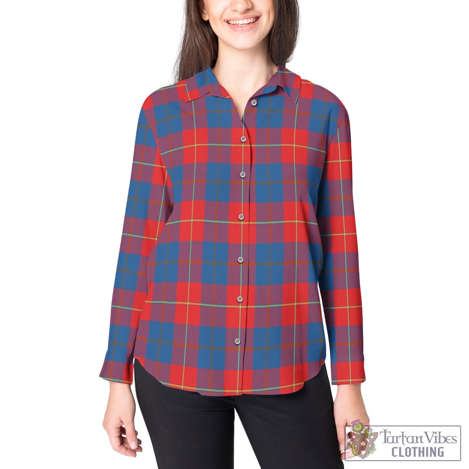 Blane Tartan Womens Casual Shirt