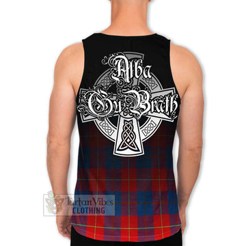 Blane Tartan Men's Tank Top Featuring Alba Gu Brath Family Crest Celtic Inspired - Tartan Vibes Clothing