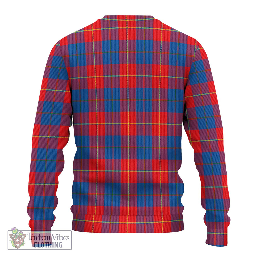 Blane Tartan Knitted Sweater with Family Crest DNA In Me Style - Tartanvibesclothing Shop