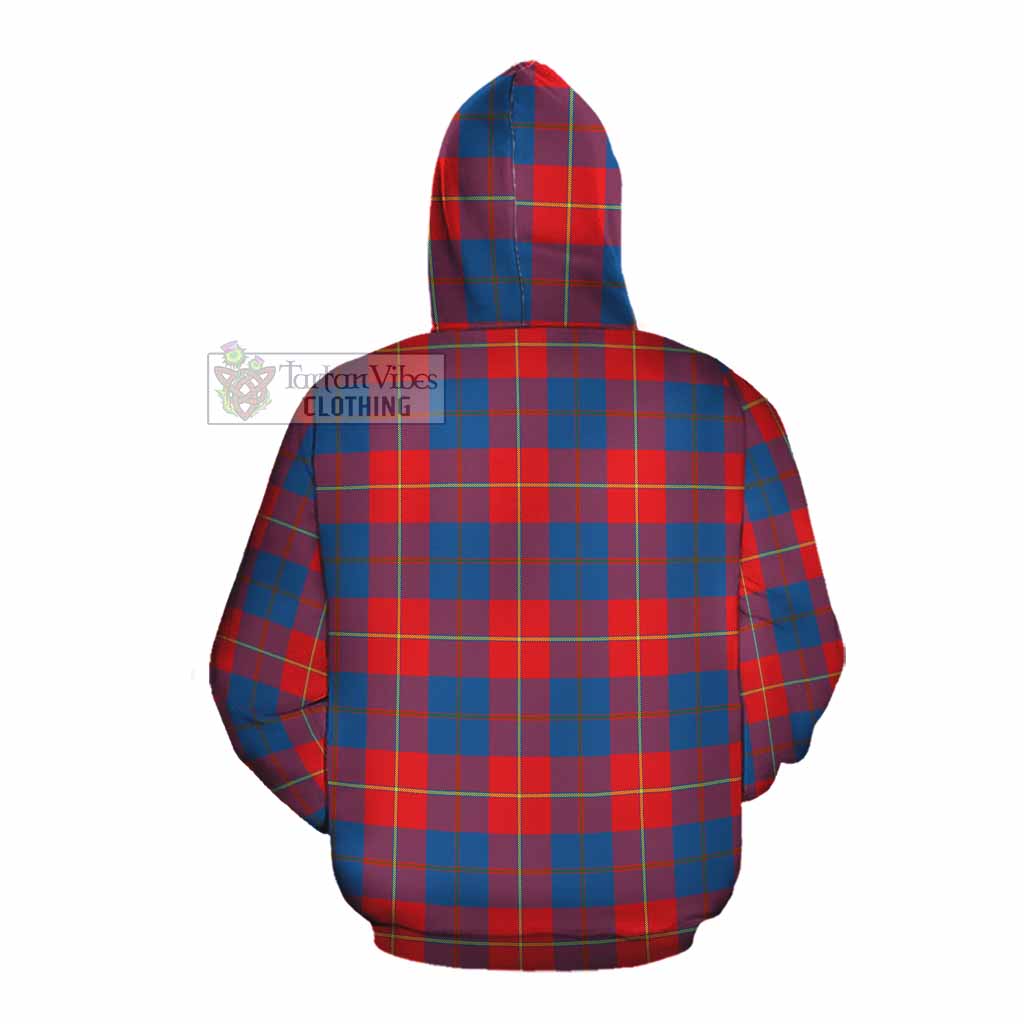 Tartan Vibes Clothing Blane Tartan Cotton Hoodie with Family Crest DNA In Me Style