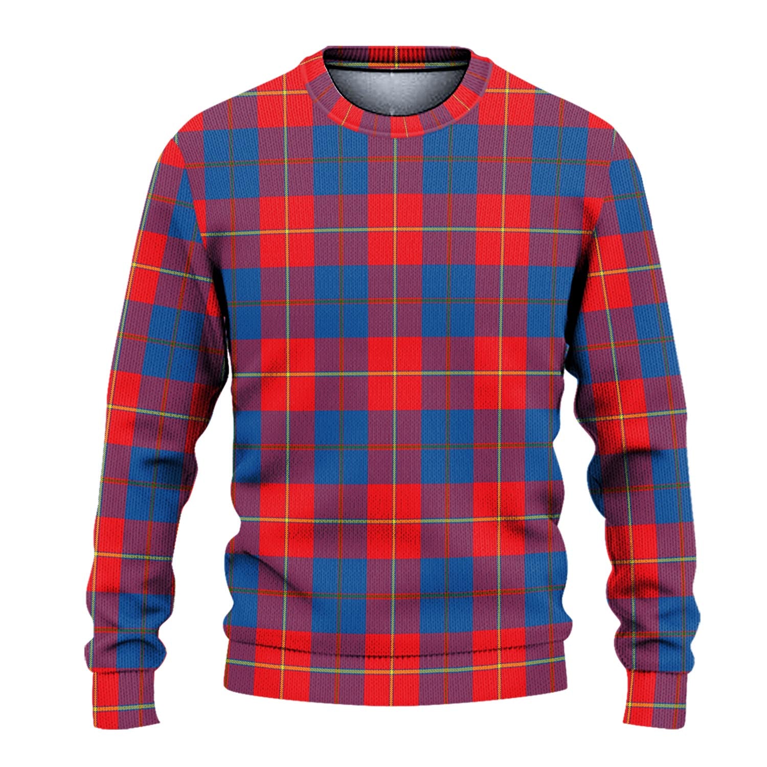 Blane Tartan Knitted Sweater - Tartanvibesclothing