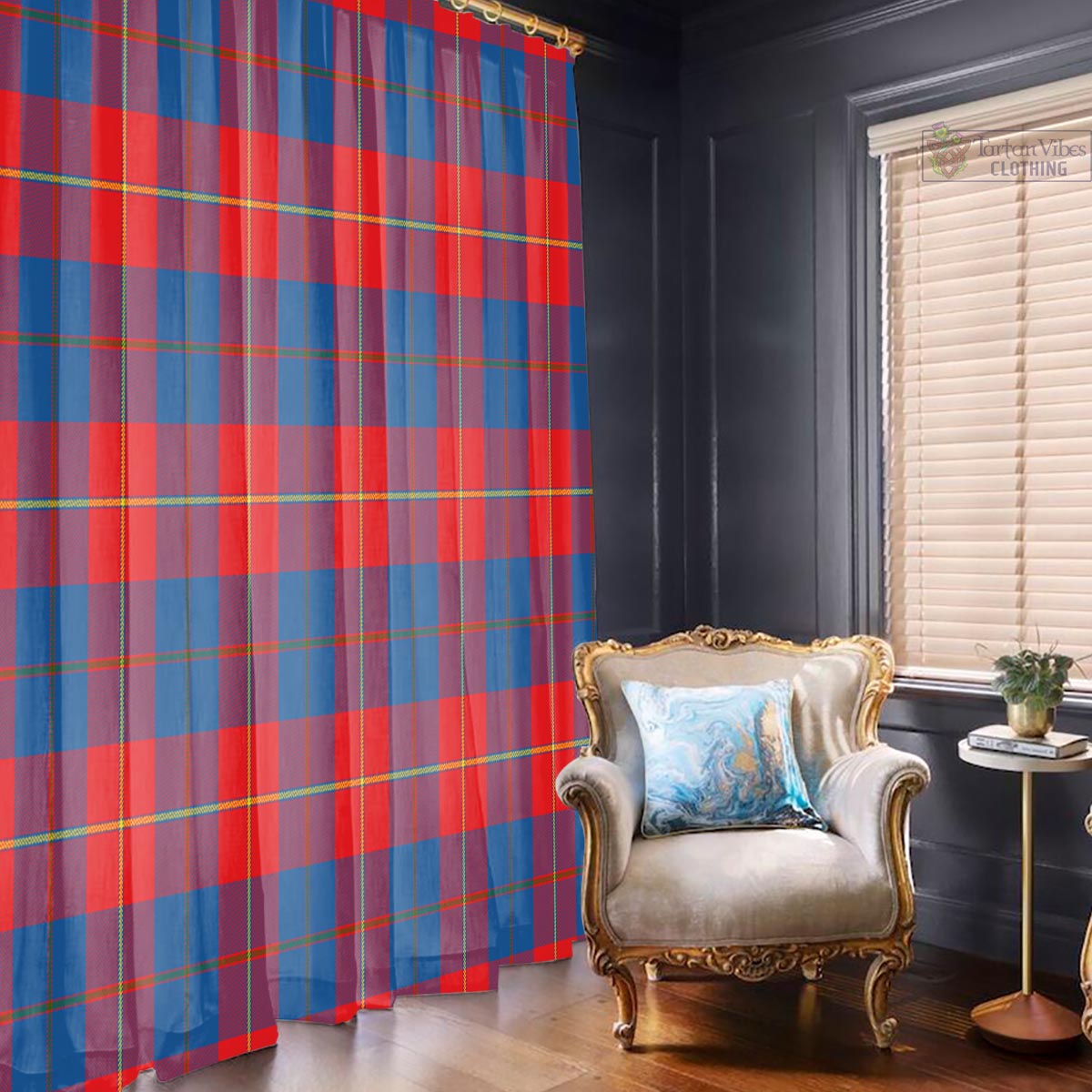 Blane Tartan Window Curtain