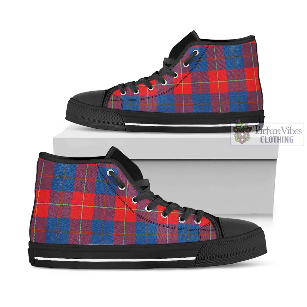 Tartan Vibes Clothing Blane Tartan High Top Shoes