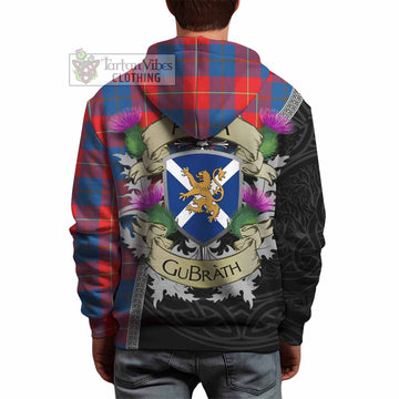 Blane Tartan Family Crest Hoodie Lion Rampant Royal Thistle Shield Celtic Inspired - Tartan Vibes Clothing