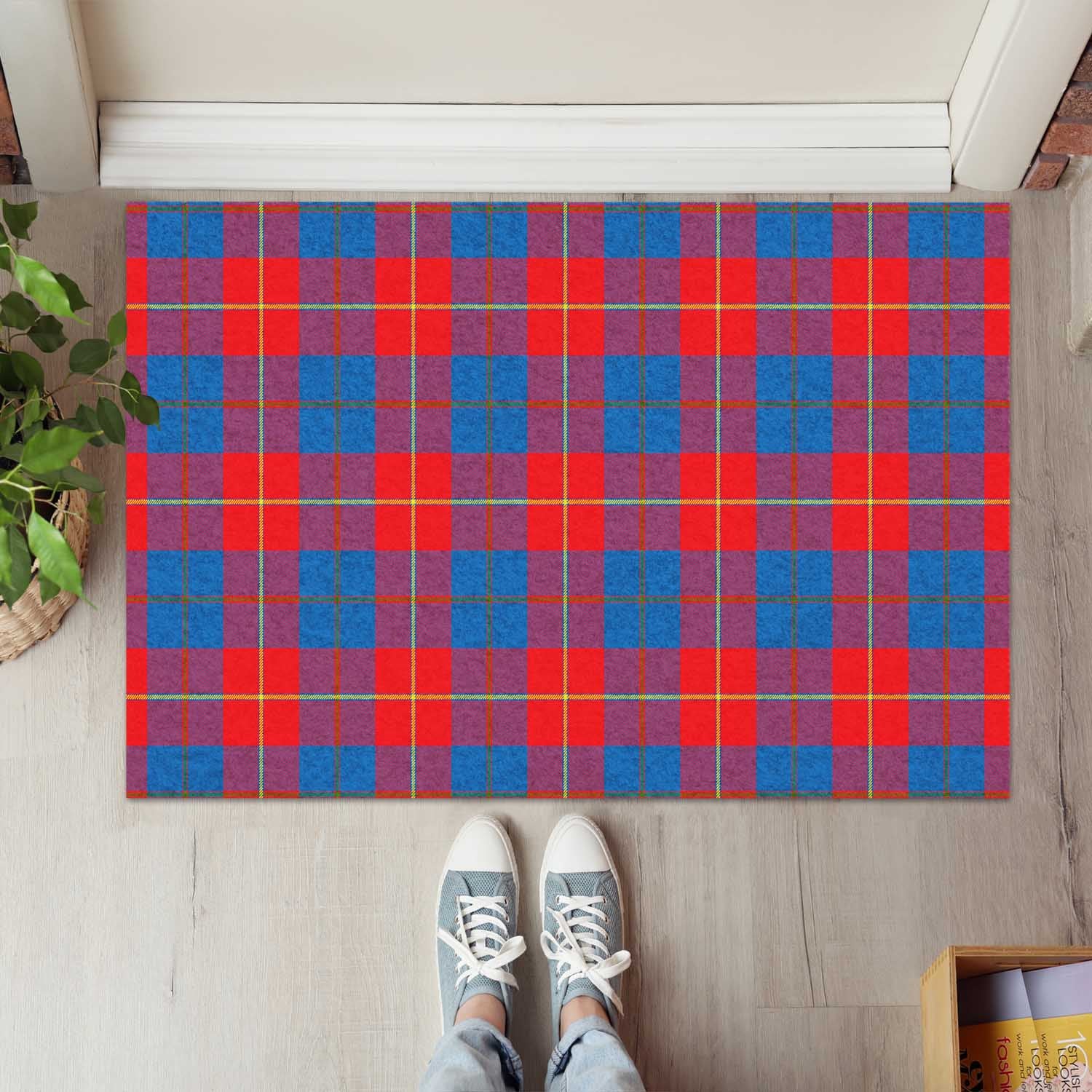 Blane Tartan Door Mat - Tartanvibesclothing