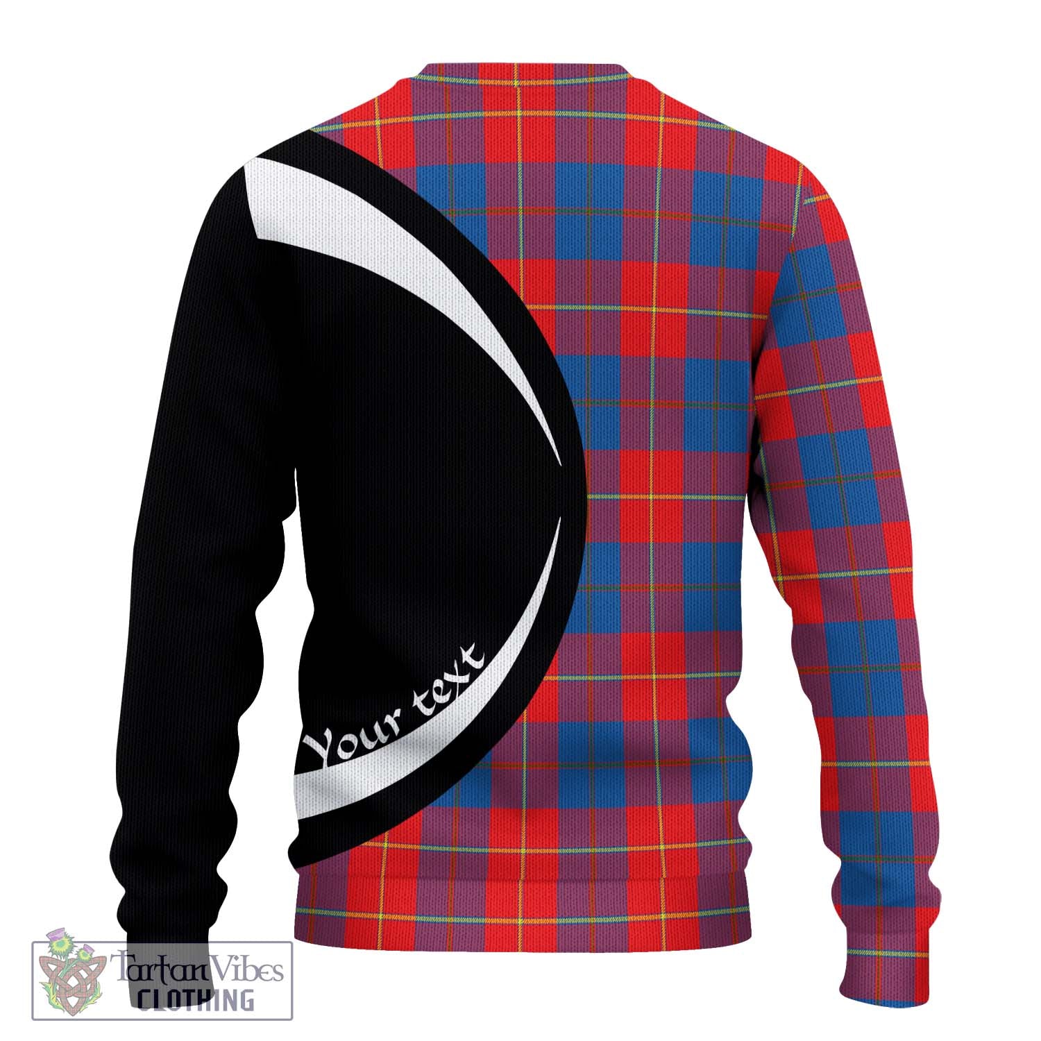 Blane Tartan Ugly Sweater with Family Crest Circle Style - Tartan Vibes Clothing