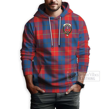 Blane Tartan Hoodie with Family Crest Celtic Skull Style