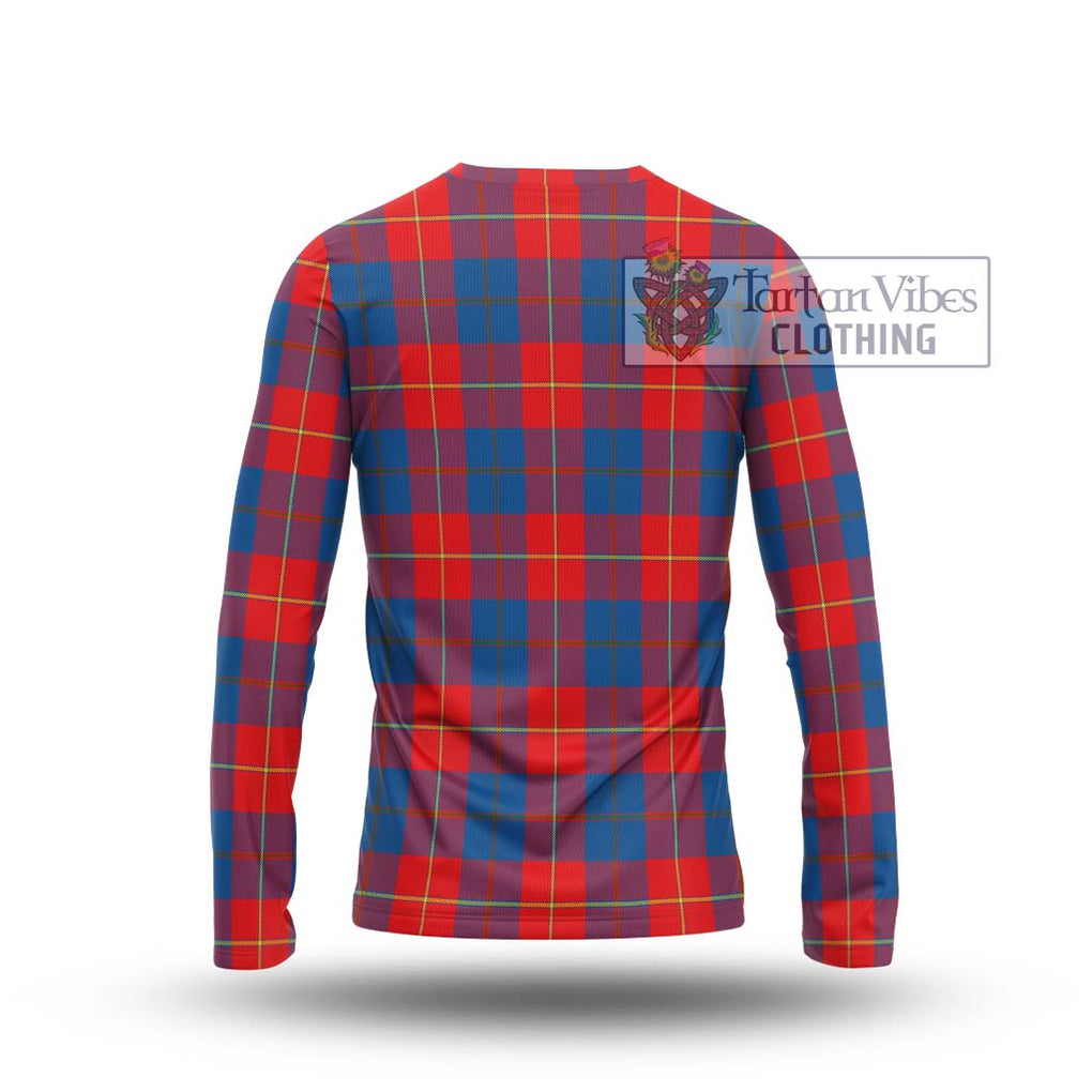 Blane Tartan Long Sleeve T-Shirt with Family Crest DNA In Me Style - Tartanvibesclothing Shop