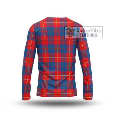 Blane Tartan Long Sleeve T-Shirt with Family Crest DNA In Me Style