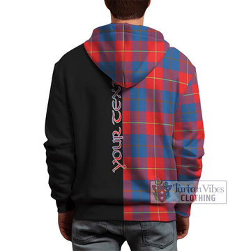 Blane Tartan Hoodie with Family Crest and Half Of Me Style