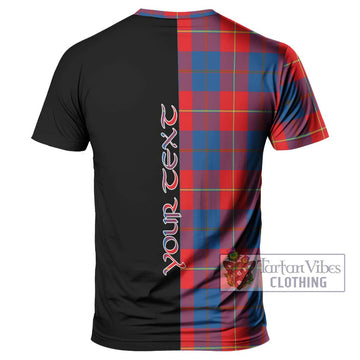 Blane Tartan T-Shirt with Family Crest and Half Of Me Style