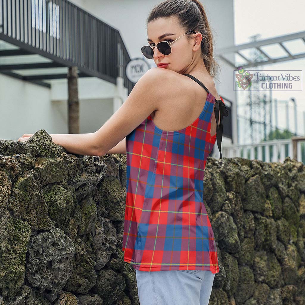 Tartan Vibes Clothing Blane Tartan Loose Halter Neck Camisole