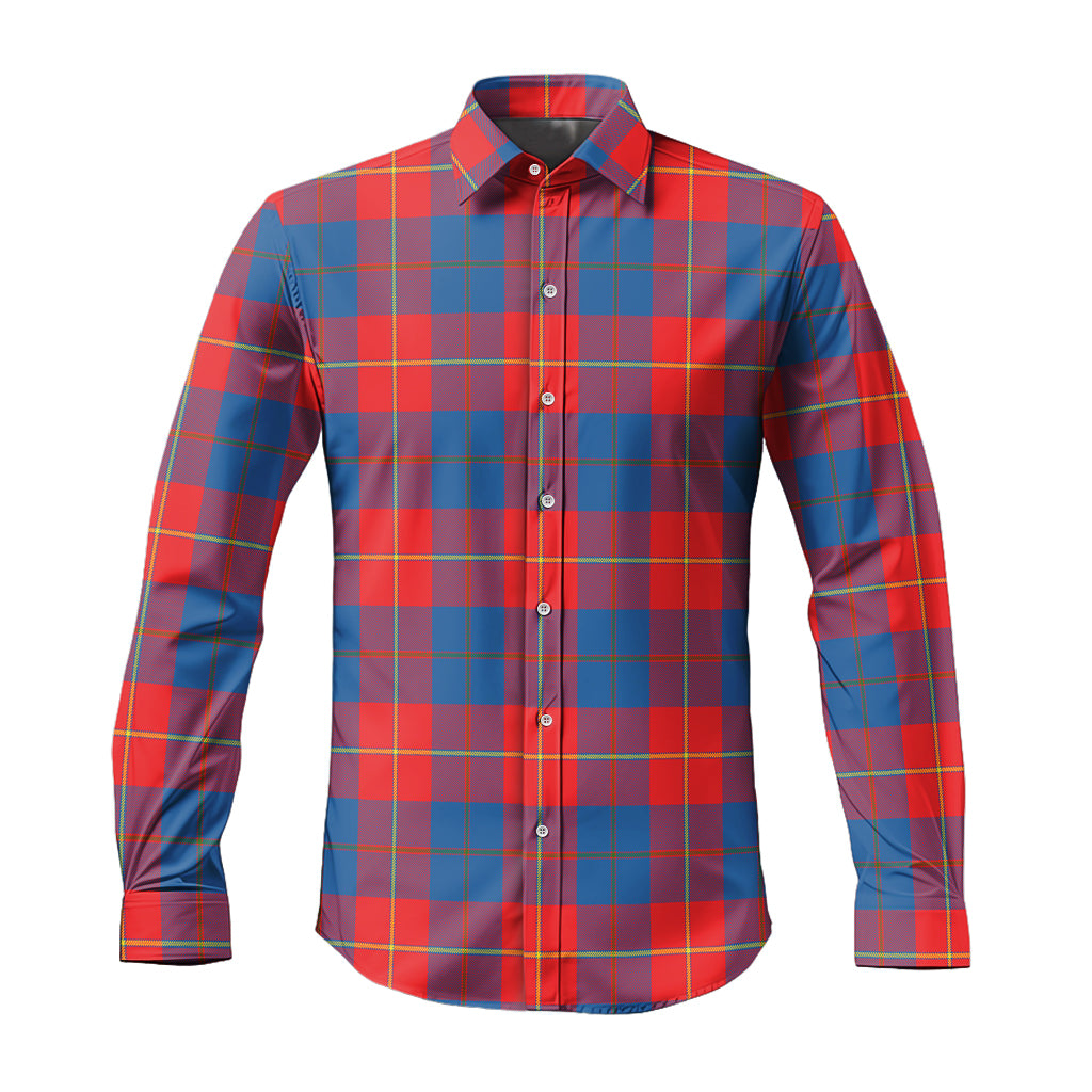 Blane Tartan Long Sleeve Button Up Shirt - Tartanvibesclothing