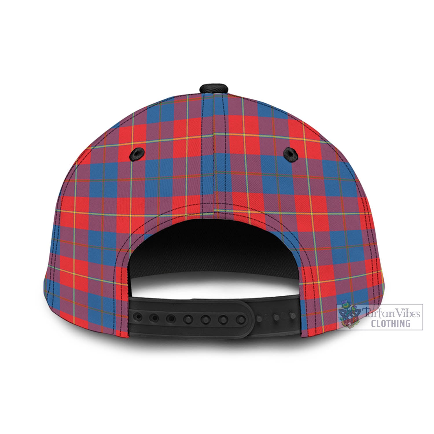 Tartan Vibes Clothing Blane Tartan Classic Cap with Family Crest In Me Style