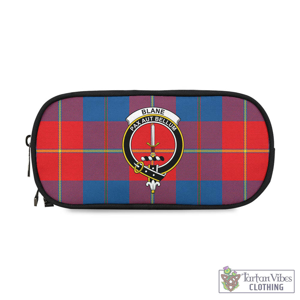 Tartan Vibes Clothing Blane Tartan Pen and Pencil Case with Family Crest