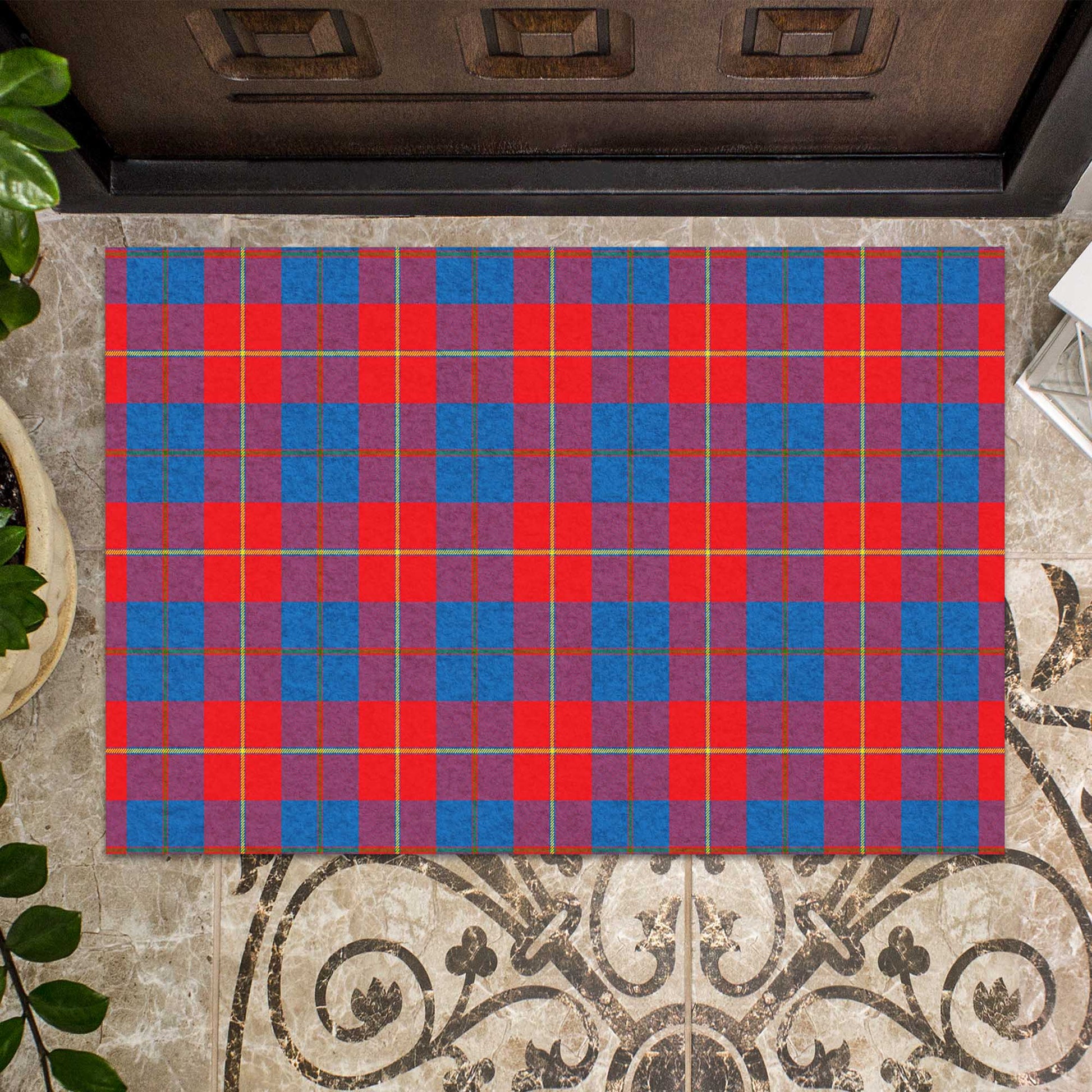 Blane Tartan Door Mat - Tartanvibesclothing