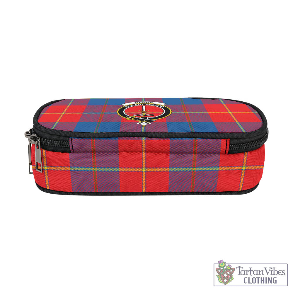 Tartan Vibes Clothing Blane Tartan Pen and Pencil Case with Family Crest