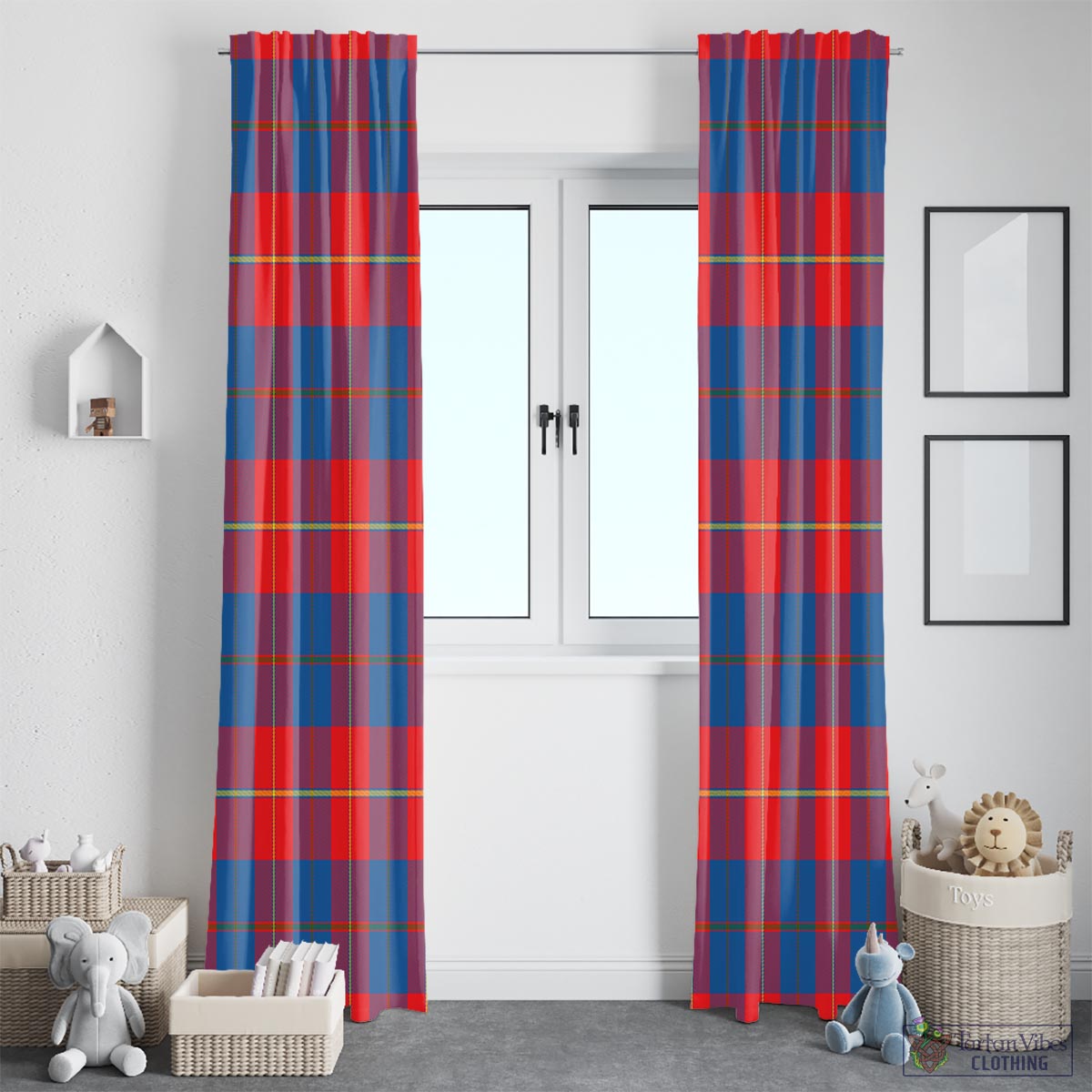 Blane Tartan Window Curtain