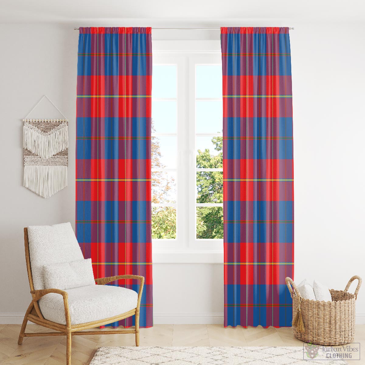 Blane Tartan Window Curtain