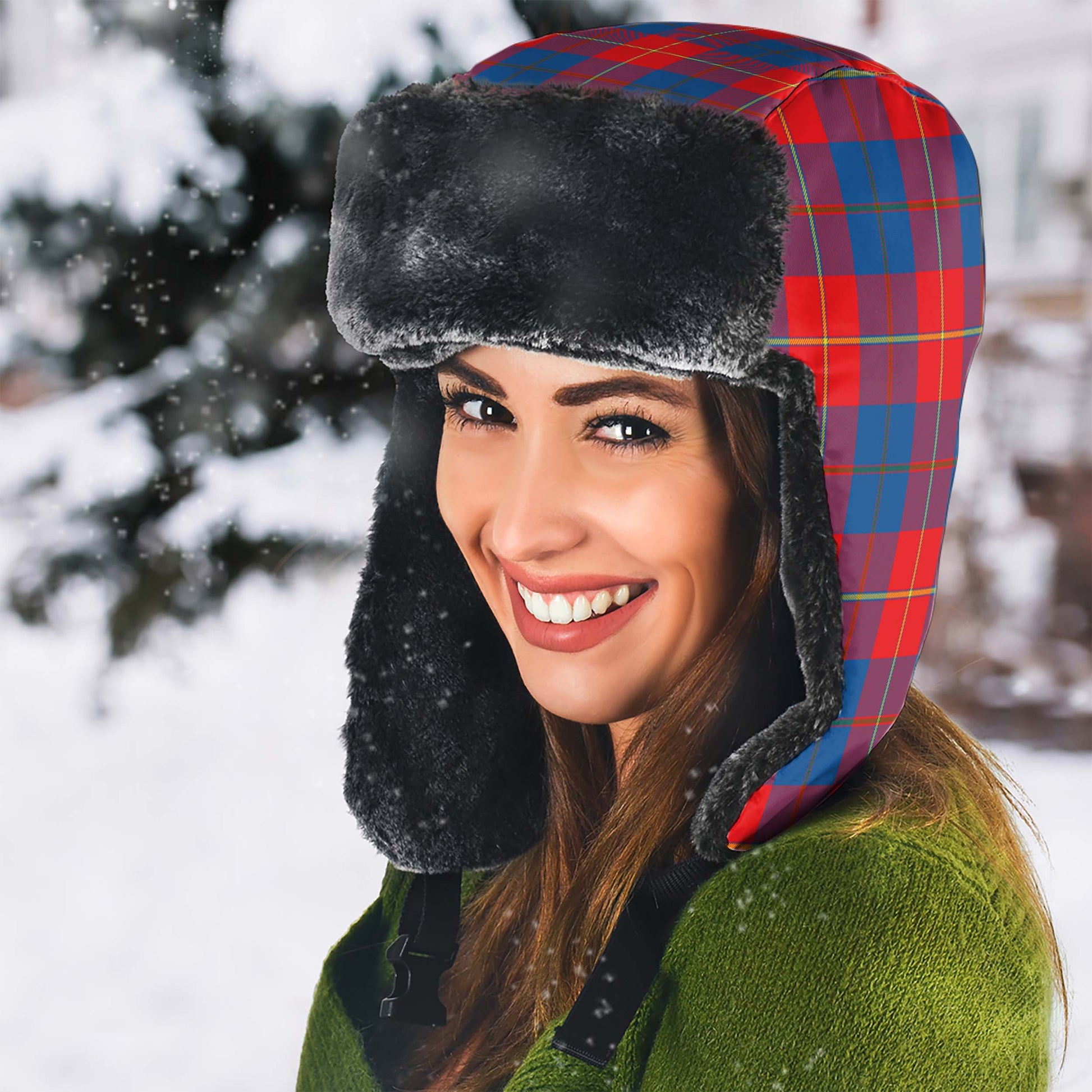 Blane Tartan Winter Trapper Hat - Tartanvibesclothing