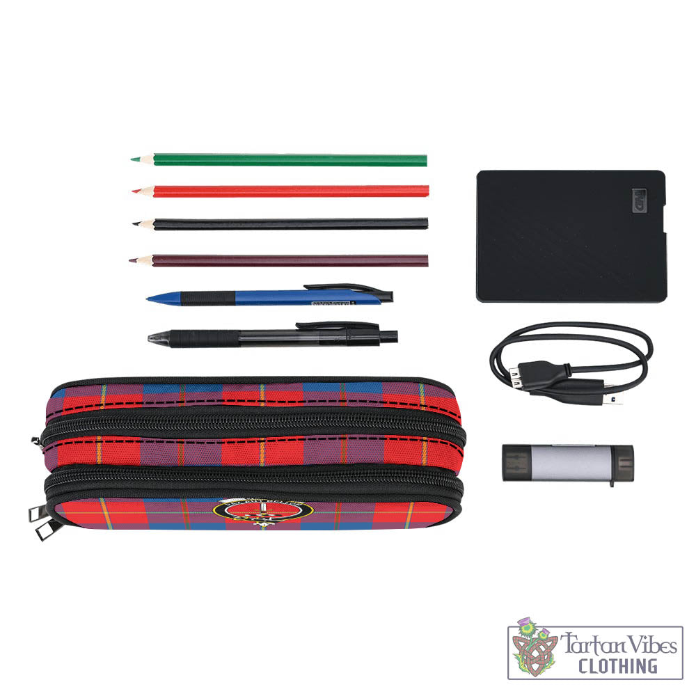 Tartan Vibes Clothing Blane Tartan Pen and Pencil Case with Family Crest