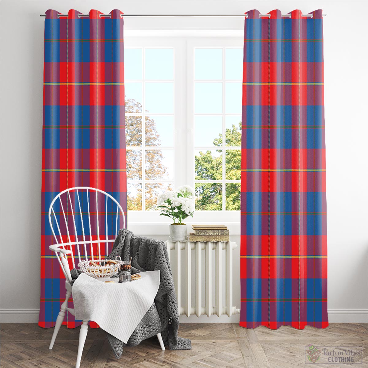 Blane Tartan Window Curtain